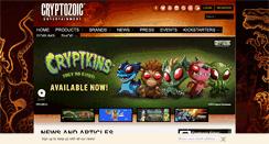 Desktop Screenshot of cryptozoic.com